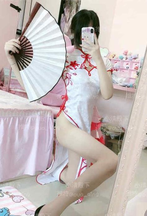 FL姬紫色汉服女神：模特级别美腿诱惑力视频