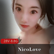 P站超高质量美女NicoLove合集，28个视频总8.8G，姿势多样，让人心动不已！