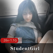 泰混血女神的朋友们来说，这份资源绝对是冲锋必备！StudentGirl的1.1G视频集合让你尽情领略她白皙温柔的魅力，邻家小妹般的形象定会让你心动不已。快来感受这位中泰混血网红的独特魅力吧！