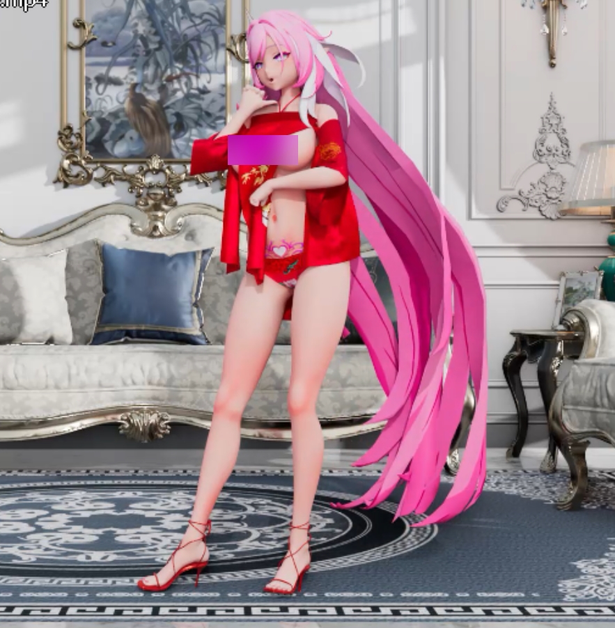 爱莉希雅mmd小合集：6v+600M，1币免费下载，百度盘分享，alxy解压码