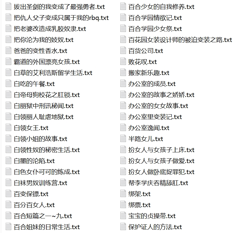 转载百度盘变身伪娘SM合集2397本，内含短篇，包含奴隶与魔法书主题