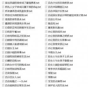 转载百度盘变身伪娘SM合集2397本，内含短篇，包含奴隶与魔法书主题