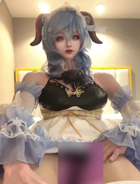 小纯TS伪娘原神COS1V440M超敏感